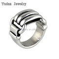 Factory Wholesale Custom 316 stainless steel silver ring